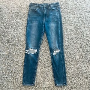 American eagle super high rise jegging